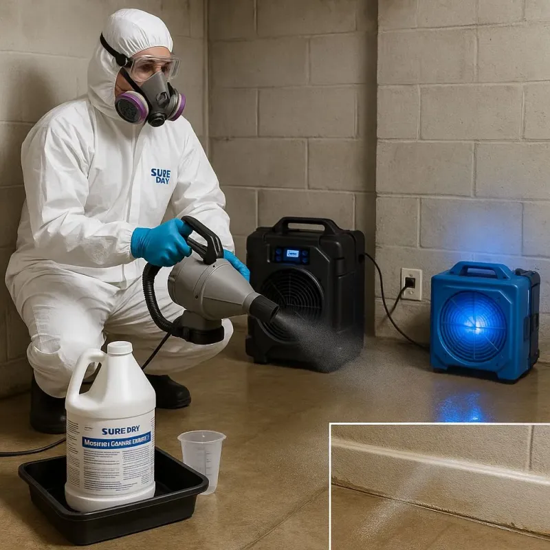 Sanitization and Odor Removal process in Bryson City, NC