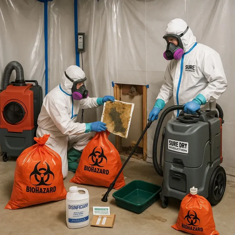 Contaminated Water Handling Protocols process in Bryson City, NC