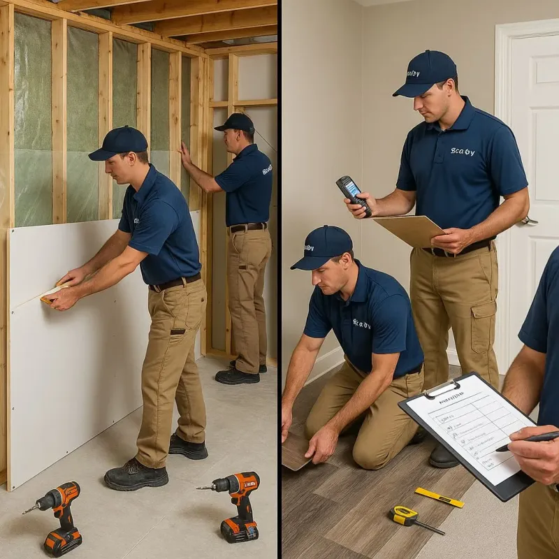 Repairs and Reconstruction process in Bryson City, NC