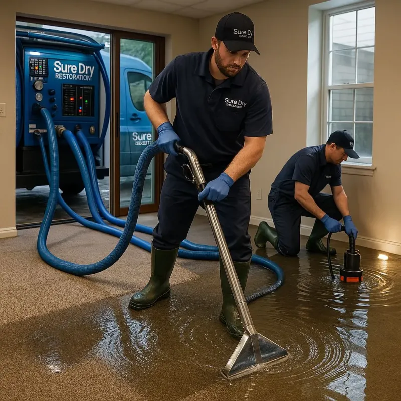 Water Extraction and Removal process in Bryson City, NC